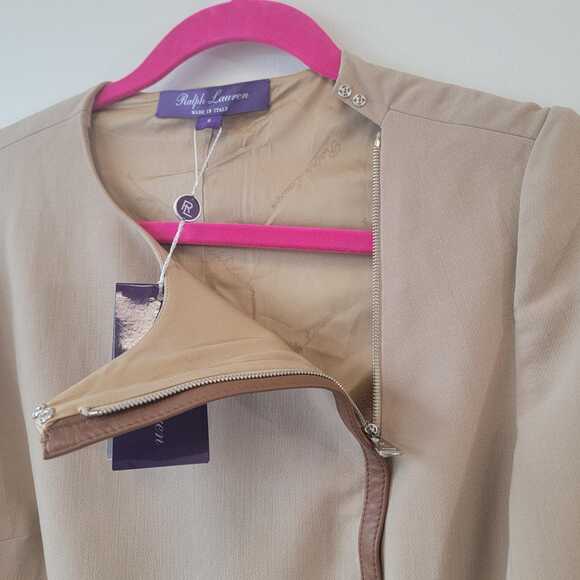 NWT Ralph Lauren Purple Label Quiet Luxury Fall Dress - Picture 8 of 10